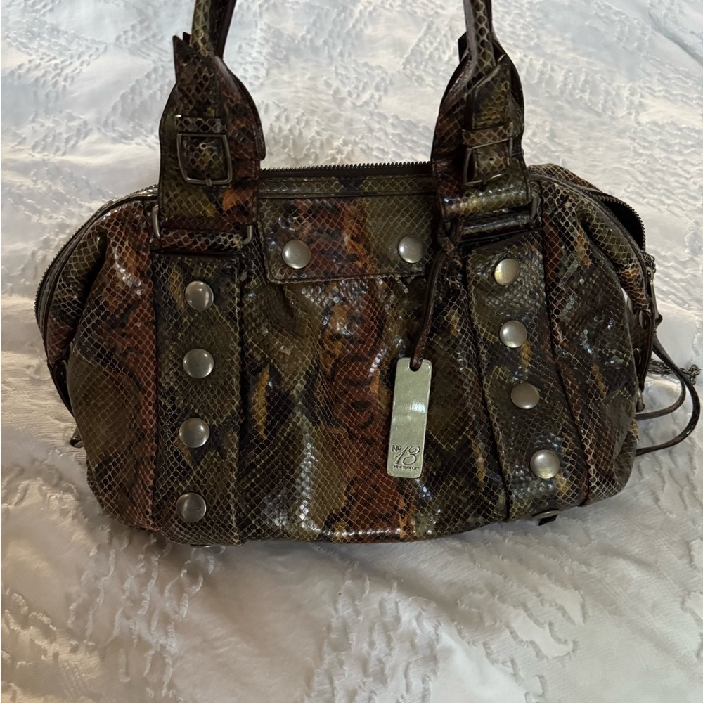 Botkier Snakeskin Satchel